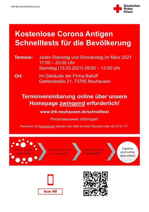Coronatest Neuhausen
